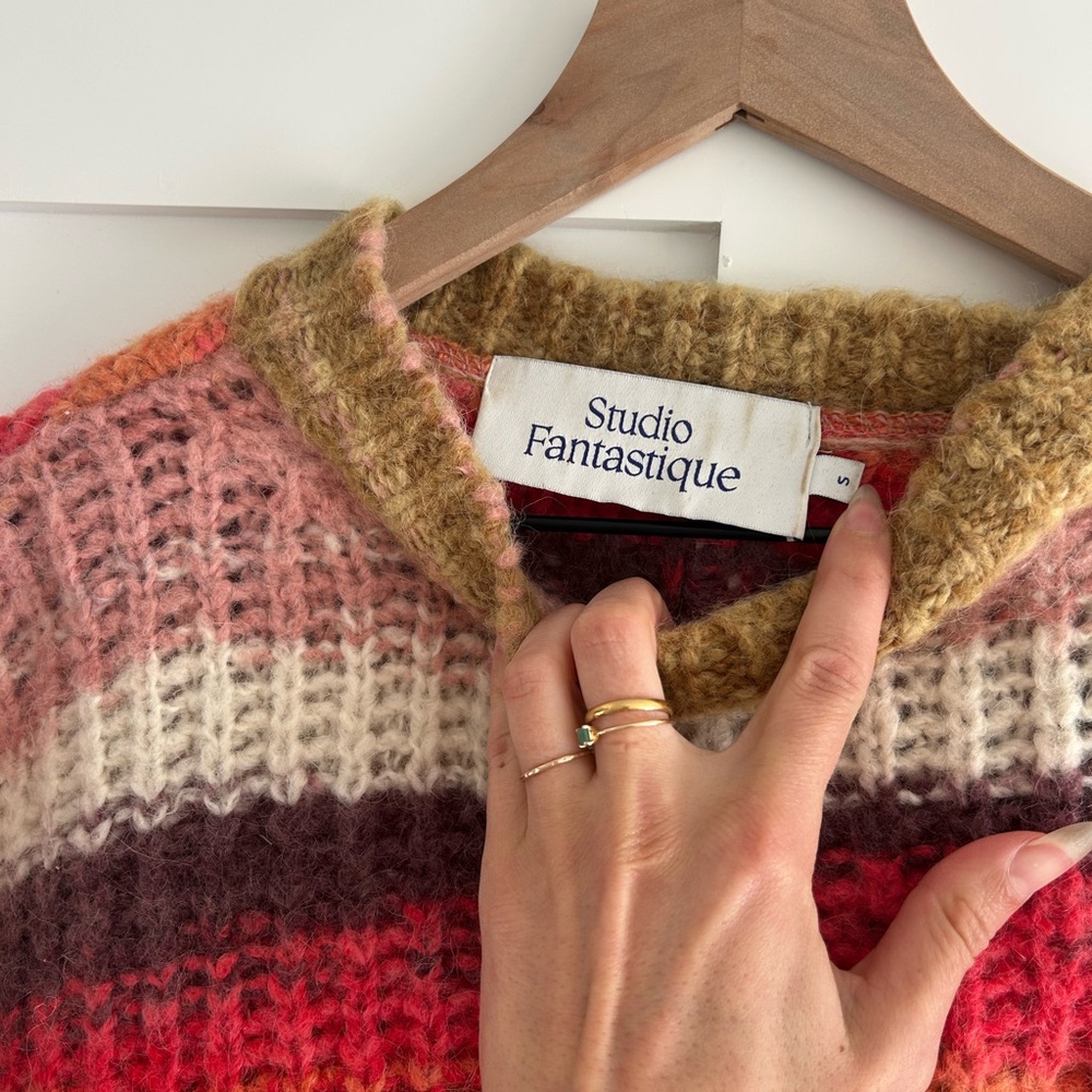 Studio Fantastique Cozy Striped sweater